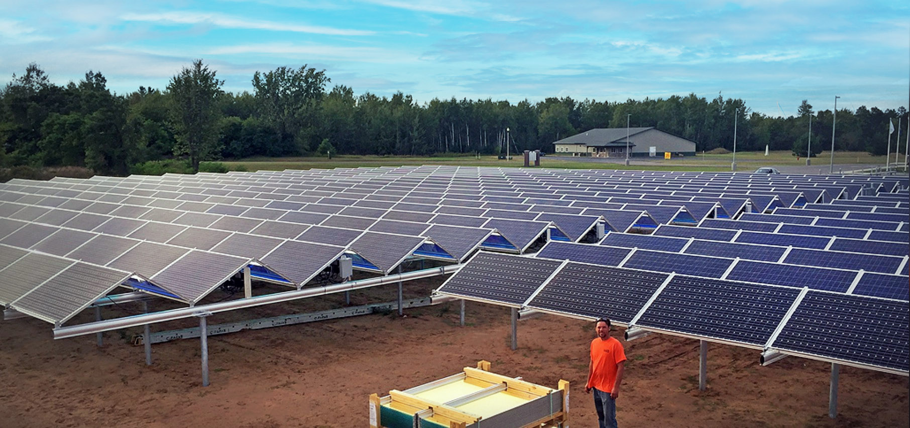 Live Wire Solar Panel Installation in Minnesota